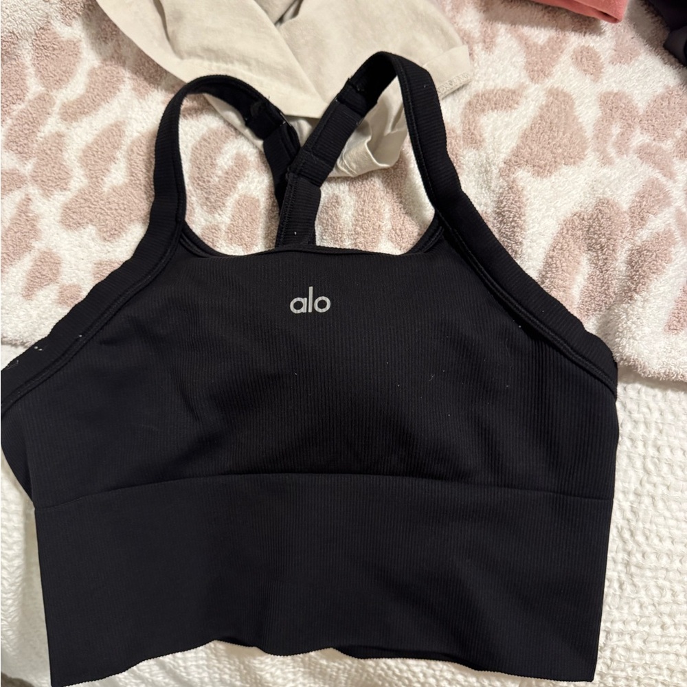 ALO Yoga Black Sports Bra